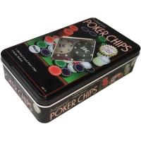 ИГРА наст."ПОКЕР" жестян,короб.70WY-14-156 31850