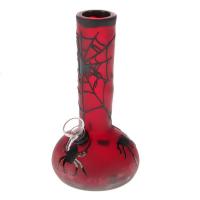 Бонг цветной, "Паучье чутье" матовое нанесение, стекло 21х10х10 см   2304355 Бонг цветной, "Паучье чутье" матовое нанесение, стекло 21х10х10 см   2304355