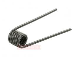 Готовая спираль ВЭЙПКОИЛ 2*0,4(A1)/0,2(A1) d=3,0мм 5 витков FUSED CLAPTON 0.45 Ом