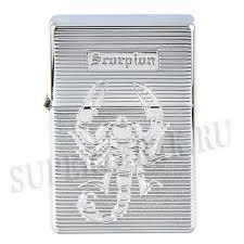 Зажигалка бензиновая - Angel Scorpion - Арт 24005