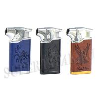 Зажигалка трубочная - Турбо - (В коже) Арт.703 Зажигалка трубочная - Турбо - (В коже) Арт.703